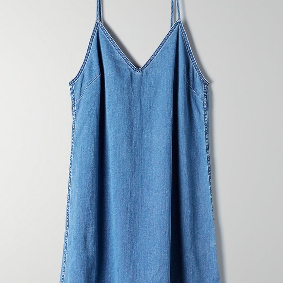 Wilfred Free Vivienne Dress Denim - Picture 7 of 7